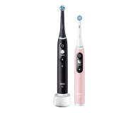 Oral-B Szczoteczeka magnetyczna iO6 Duo (czarna + różowa) - 1131184 - zdjęcie 3